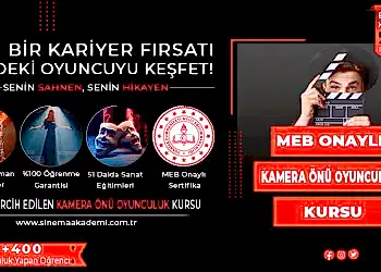Kamera Önü Oyunculuk Kursu Fiyatları – Erken Kayıtta %50 İndirim